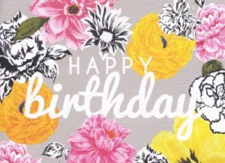 Birthday Inspiration: Happy Birthday