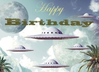Happy Birthday Wiches : Happy Birthday UFOs | Cool Birthday Cards – Kula Cards
