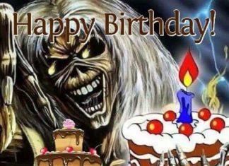 Happy Birthday Wiches : Happy Birthday ☇☇(Steve Harris)