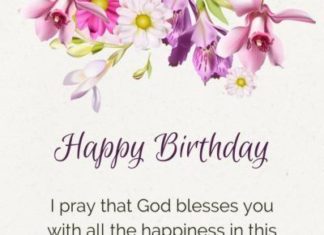 Happy Birthday Wiches : Happy Birthday. I pray that God blesses you with all the happiness in this unive…