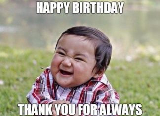 Happy Birthday Wiches : Happy Birthday. Thank you for always being older than me.