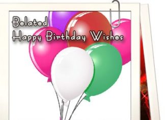 Happy Birthday Wiches : How do you send belated happy birthday wishes without making your congratulation…