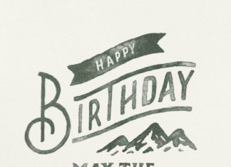 Happy Birthday Wiches : Sélection de typographie #59 : Birthday – Le Papier fait de la Résistance