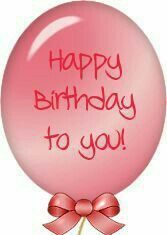 Happy Birthday Wiches : Happy birthday balloon