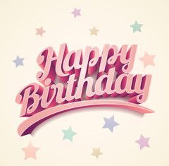 Happy Birthday Wiches : Happy Birthday Card Design