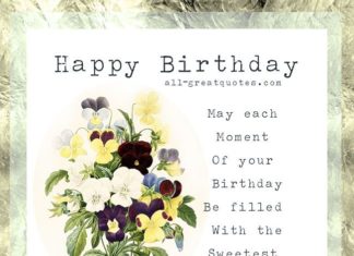 Happy Birthday Wiches : Happy Birthday .. May each moment of your birthday be filled with the sweetest m…