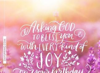 Happy Birthday Wiches : I’m asking God to give you a double dose of JOY today! #eCardStudio