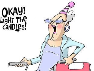 Happy Birthday Wiches : Light the candles