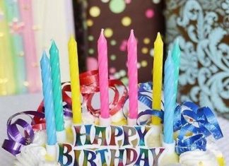 Happy Birthday Wiches : Rainbow Happy Birthday Cake Topper and 12 Candles Groovy Topper Hippie Bohemian