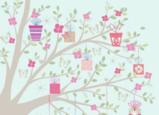 Happy Birthday Wiches : Sophie Hanton – tree of pressies SEH1029.jpg