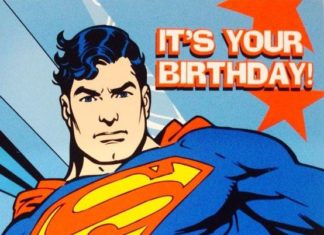 Happy Birthday Wiches : Superman Birthday Card partyzone.com.au/…
