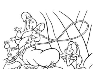 Birthday Decoration : Alice in Wonderland