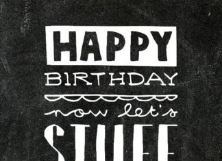 Birthday Inspiration: Happy Birthday