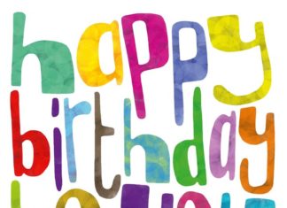 Birthday Inspiration: Happy Birthday