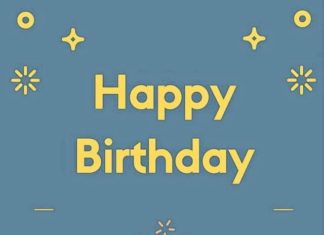 Birthday Inspiration: Happy Birthday