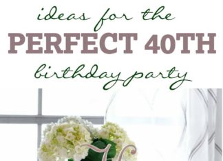 Birthday Party : Not to happy about the big 4-0? Me either. The thought of celebrating depressed …