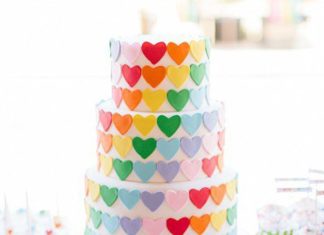 Birthday Party Inspiration : Rainbow Hearts