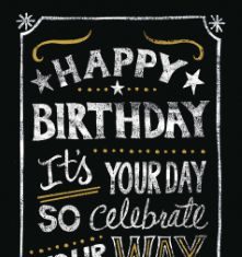 Birthday Inspiration: Happy Birthday