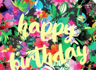 Birthday Inspiration: Happy Birthday