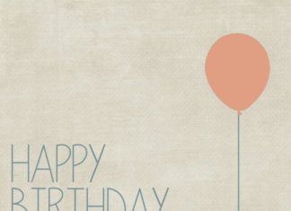 Birthday Inspiration: Happy Birthday