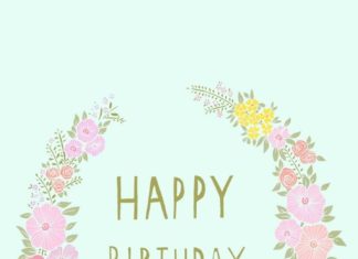 Birthday Inspiration: Happy Birthday