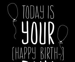 Birthday Inspiration: Happy Birthday