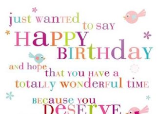 Birthday Inspiration: Happy Birthday