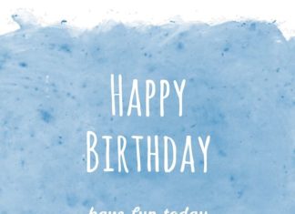 Birthday Inspiration: Happy Birthday