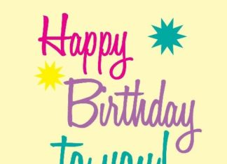 Birthday Inspiration: Happy Birthday