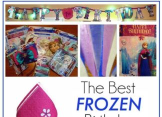 Birthday Party : The Best FROZEN Birthday Party Ever! (And it’s all under $50!)