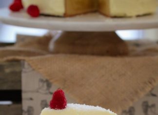 Birthday Cake : A simple WHITE CHOCOLATE MUD CAKE made with a deliciously smooth and creamy WHIT…