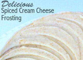 Birthday Cake : DELICIOUS Spiced Cream Cheese Frosting Recipe by MyCakeSchool.com! Pipes beautif…