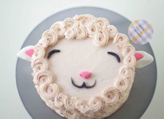 Birthday Cake : DIY Fluffy Lamb Cake Decorating Tutorial