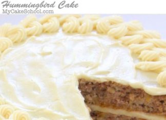 Birthday Cake : The most DELICIOUS scratch Hummingbird Cake Recipe! MyCakeSchool.com