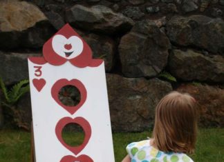 Birthday Decoration : Alice in Wonderland, Mad Tea Party Birthday Party Ideas | Photo 48 of 72 | Catch…