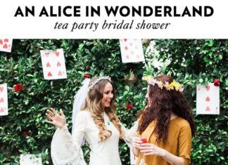Birthday Decoration : An Alice in Wonderland Tea Party Bridal Shower