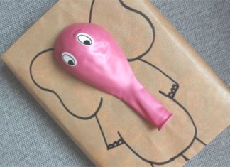 Birthday Decoration : Cute DIY Gift Wrap Ideas For Kids