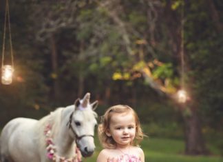 Birthday Decoration : Fantasy Child Portraits by Cheryl McCullough, Unicorn photography, unicorn pictu…