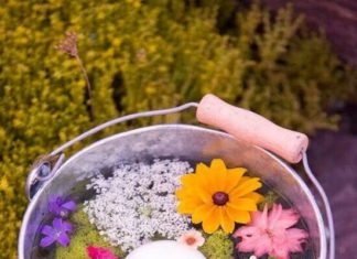 Birthday Decoration : Floating Florals – So lovely for a garden wedding