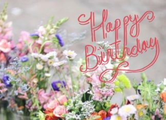 Birthday Decoration : Happy birthday to you x