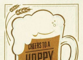 Birthday Decoration : Hoppy Birthday Card