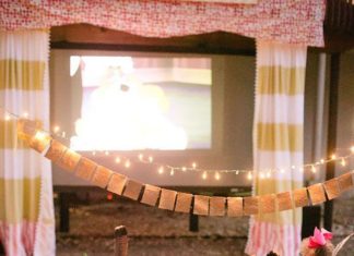 Birthday Decoration : Host a backyard party for your kiddos.