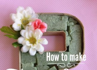 Birthday Decoration : How to Make Floral Letters – Easy! Simple, quick, and inexpensive Great for deco…