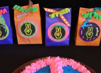 Birthday Decoration Ideas : 70's Birthday Party Ideas | Photo 24 of 40 | Catch My Party