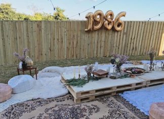 Birthday Decoration Ideas : A quick snap of a 30th we styled yesterday for my girl @pazzylucas and her hubby…