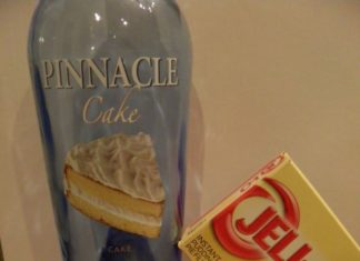 Birthday Decoration Ideas : Birthday Cake Pudding Shots.. Served at the bar during dessert time at the weddi…