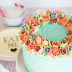 Birthday Decoration Ideas : Boquillas rusas: cómo hacer flores de buttercream perfectas