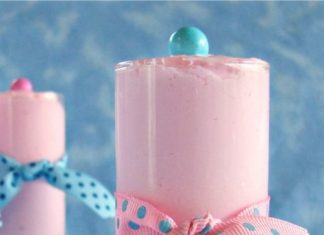 Birthday Decoration Ideas : Cotton Candy Mousse