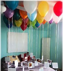 Birthday Decoration Ideas : Cute birthday idea