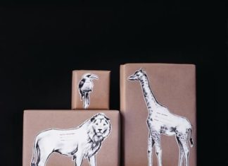 Birthday Decoration Ideas : DIY Safari Animal Gift Tags